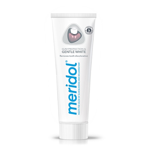 meridol® Gum Protection & Gentle White zubní pasta pro ochranu dásní a jemné bělení
