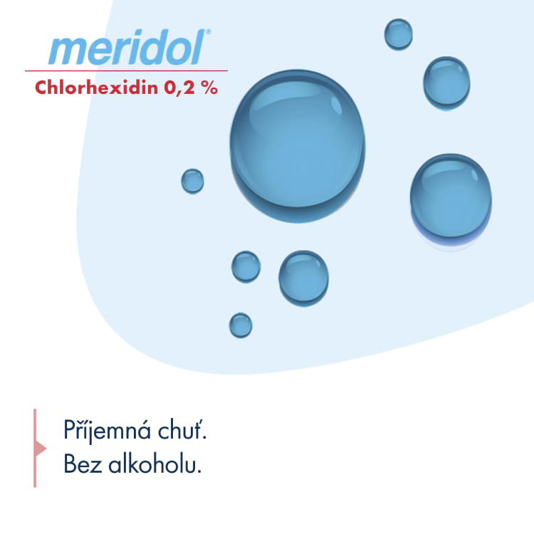 meridol® med CHX 0,2% ústní voda