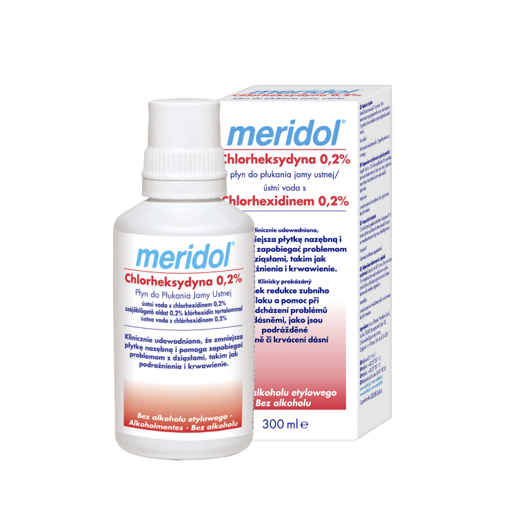 meridol® med CHX 0,2% ústní voda