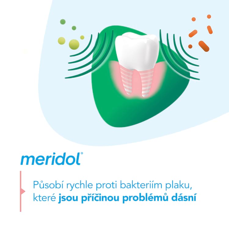 meridol® Gum Protection & Fresh Breath zubní pasta pro ochranu dásní a svěží dech