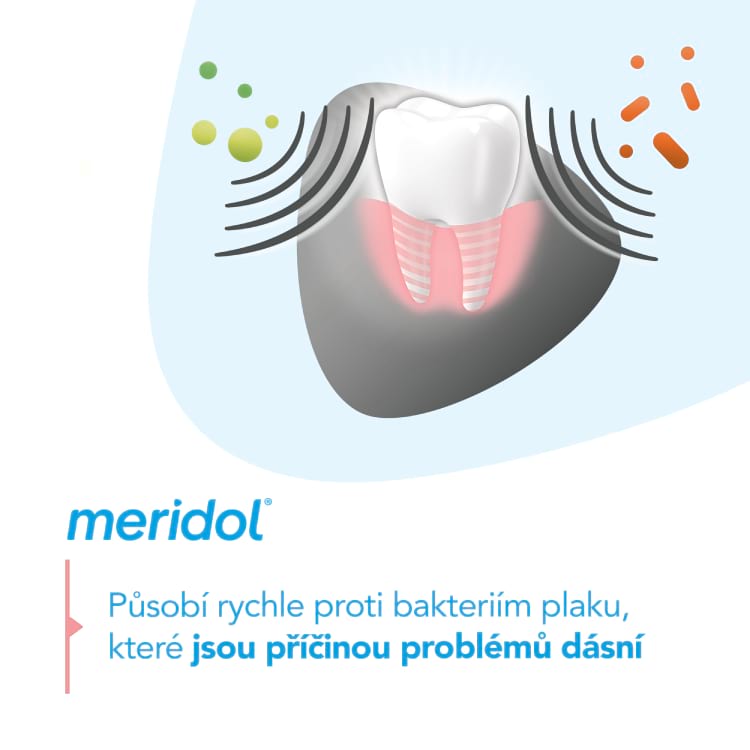 meridol® Gum Protection & Gentle White zubní pasta pro ochranu dásní a jemné bělení