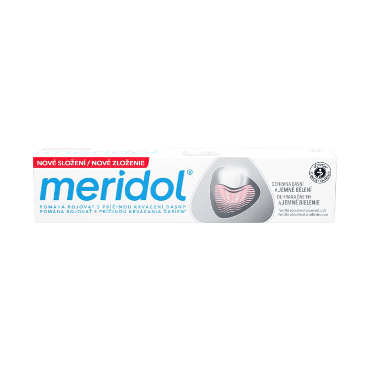 meridol® Gum Protection & Gentle White zubní pasta pro ochranu dásní a jemné bělení
