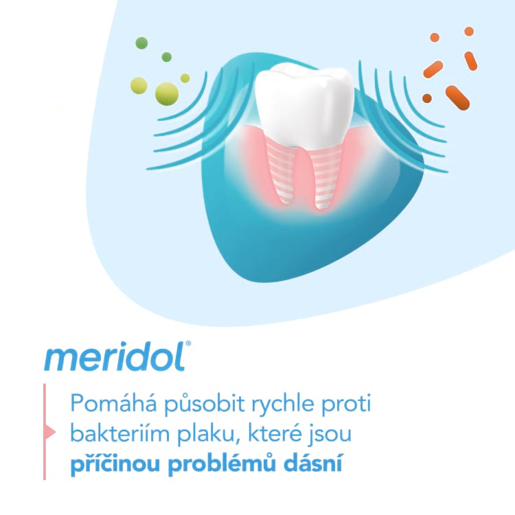 meridol® Gum Protection zubní pasta pro ochranu dásní