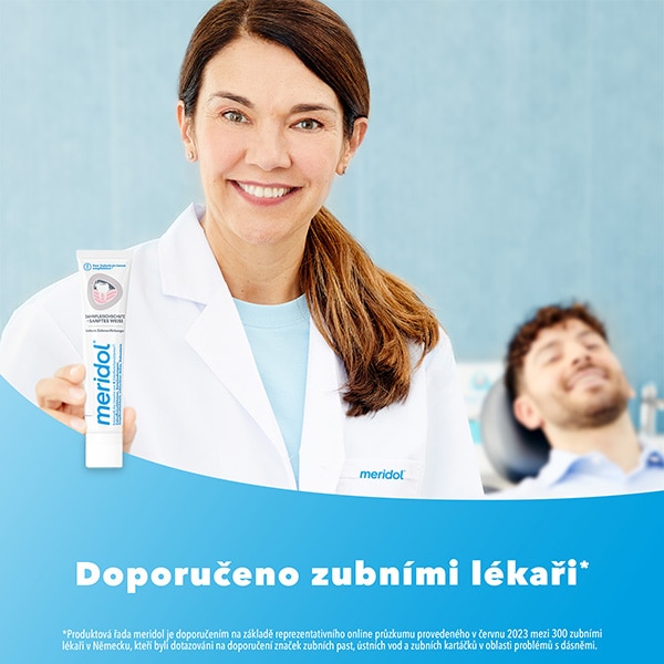 Zubní pasta meridol® Ochrana dásní + jemné bělení
