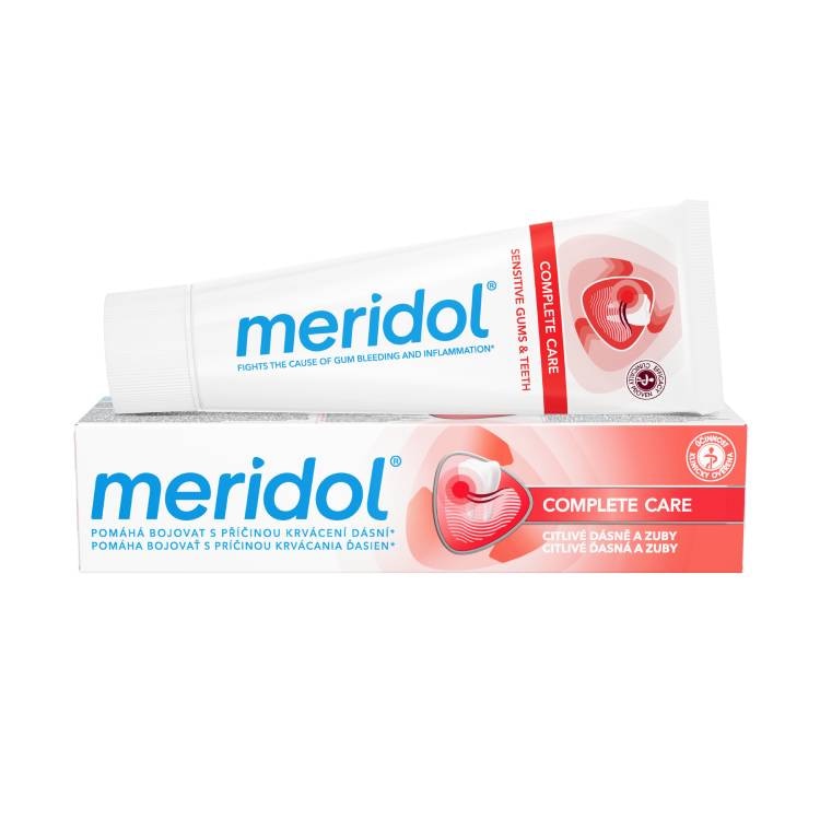meridol® Complete Care zubní pasta pro citlivé dásně a zuby